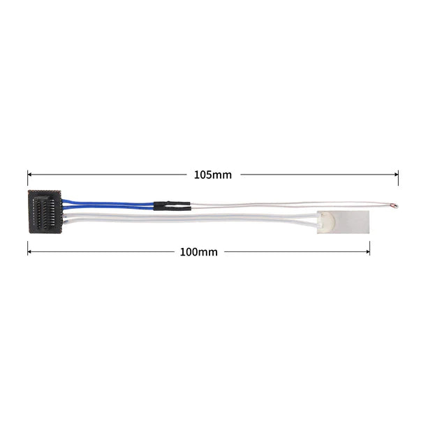 Ceramic Heater Thermistor 48W Upgrade Kit 300℃ High Temperature Sensor for bambu lab P1P & P1S