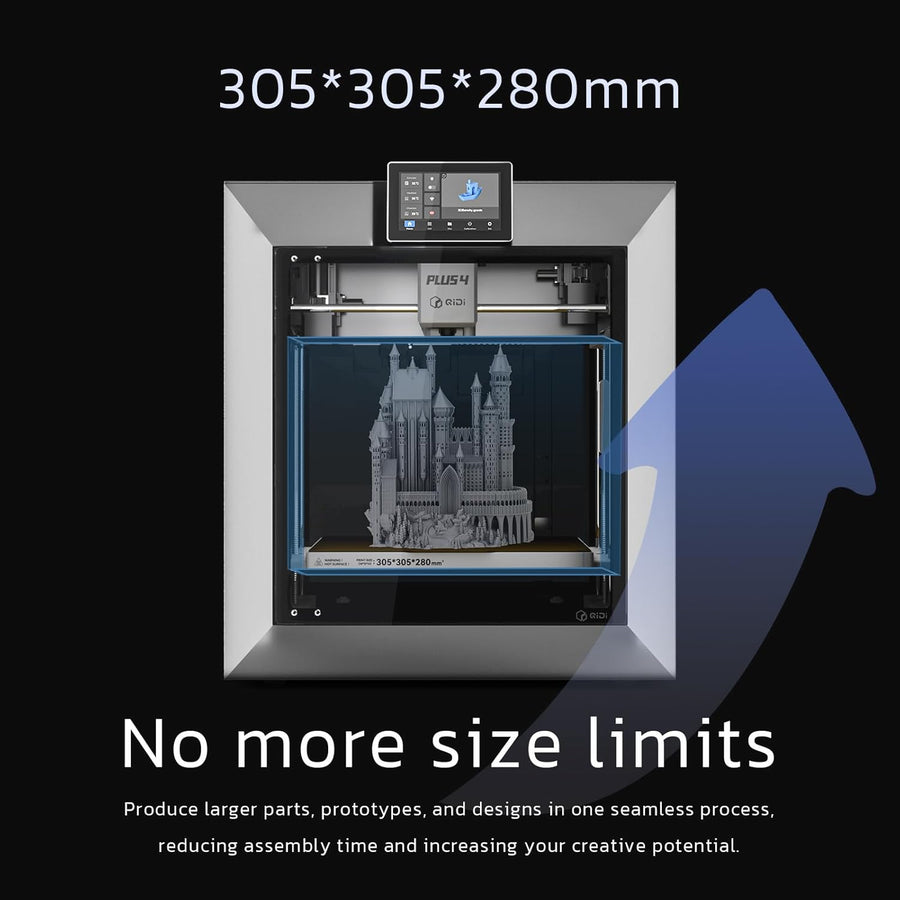 QIDI PLUS4 core XY 3D Printer 305mm