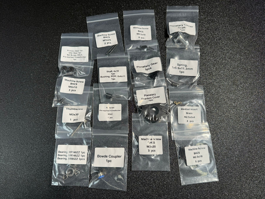 Positron LDO kit Extruder Parts Pack