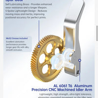 Panda Claw Extruder gear assembly for Bambu lab X1/P1 & A1