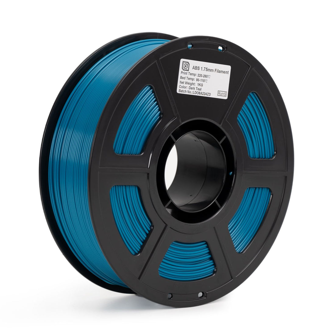 Dark Teal ABS by LDO filament 1kg spool AMS friendly