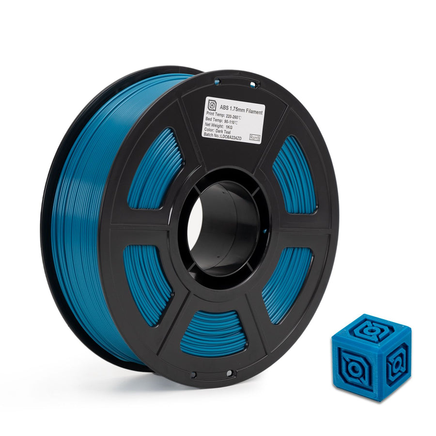 Dark Teal ABS by LDO filament 1kg spool AMS friendly