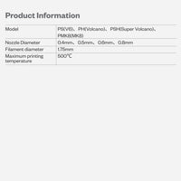 Phaetus EndCoat V6 Nozzle For abrasives