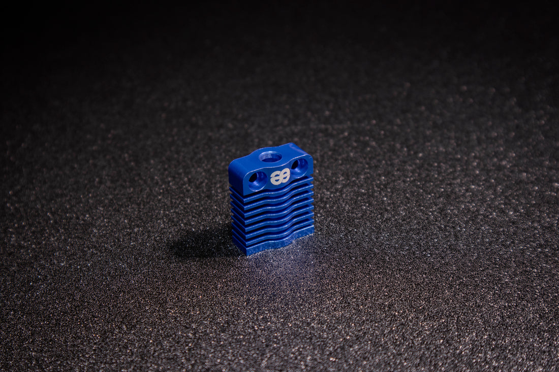 Dragonfly BMS Heatsink - Blue by Phaetus