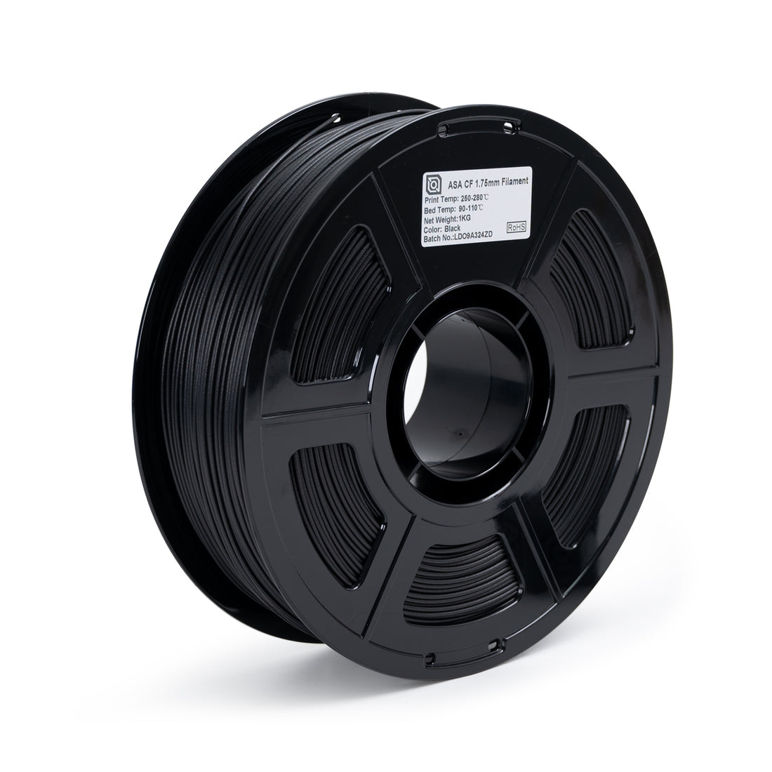 LDO ASA-CF Filament (AMS friendly) - 1kg Black