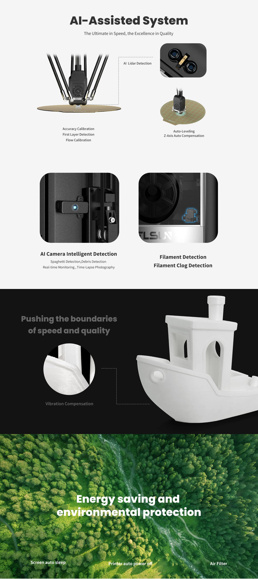 Flsun S1 Delta 3D Printer