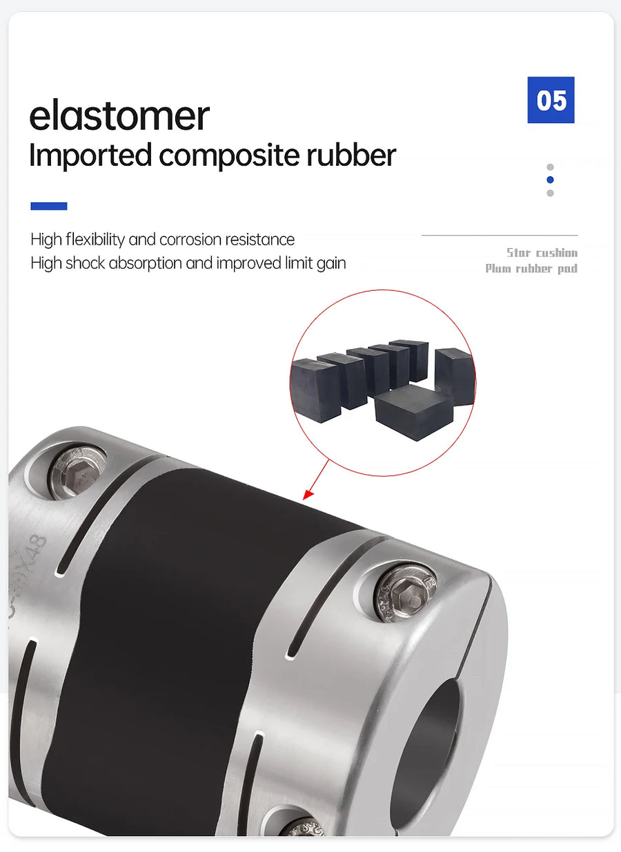 GTC-19X26 High Vibration Damping Rubber Coupling