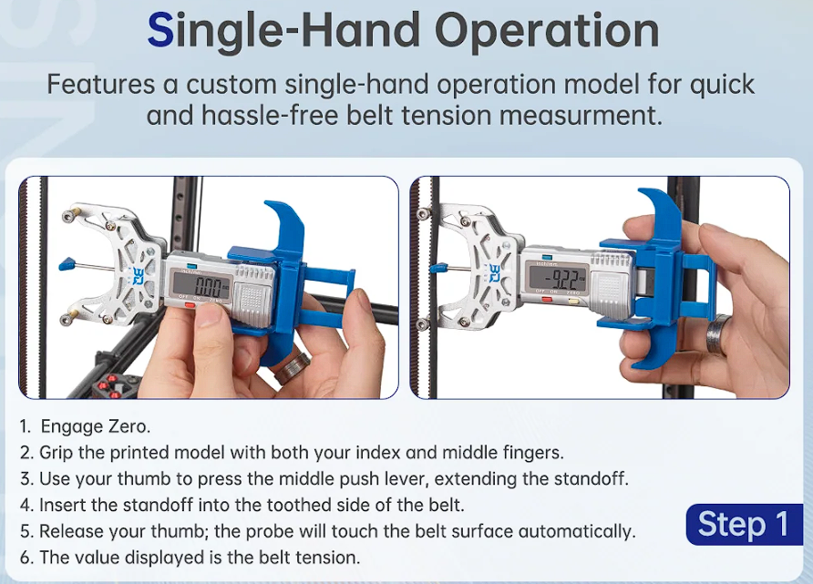 BIQU Belt Tension Gauge