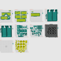 Box Turtle Multi material Printed parts by MPP