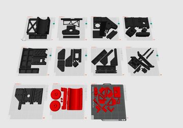 Millennium Machines Milo v1.5 Printed Parts  by MPP